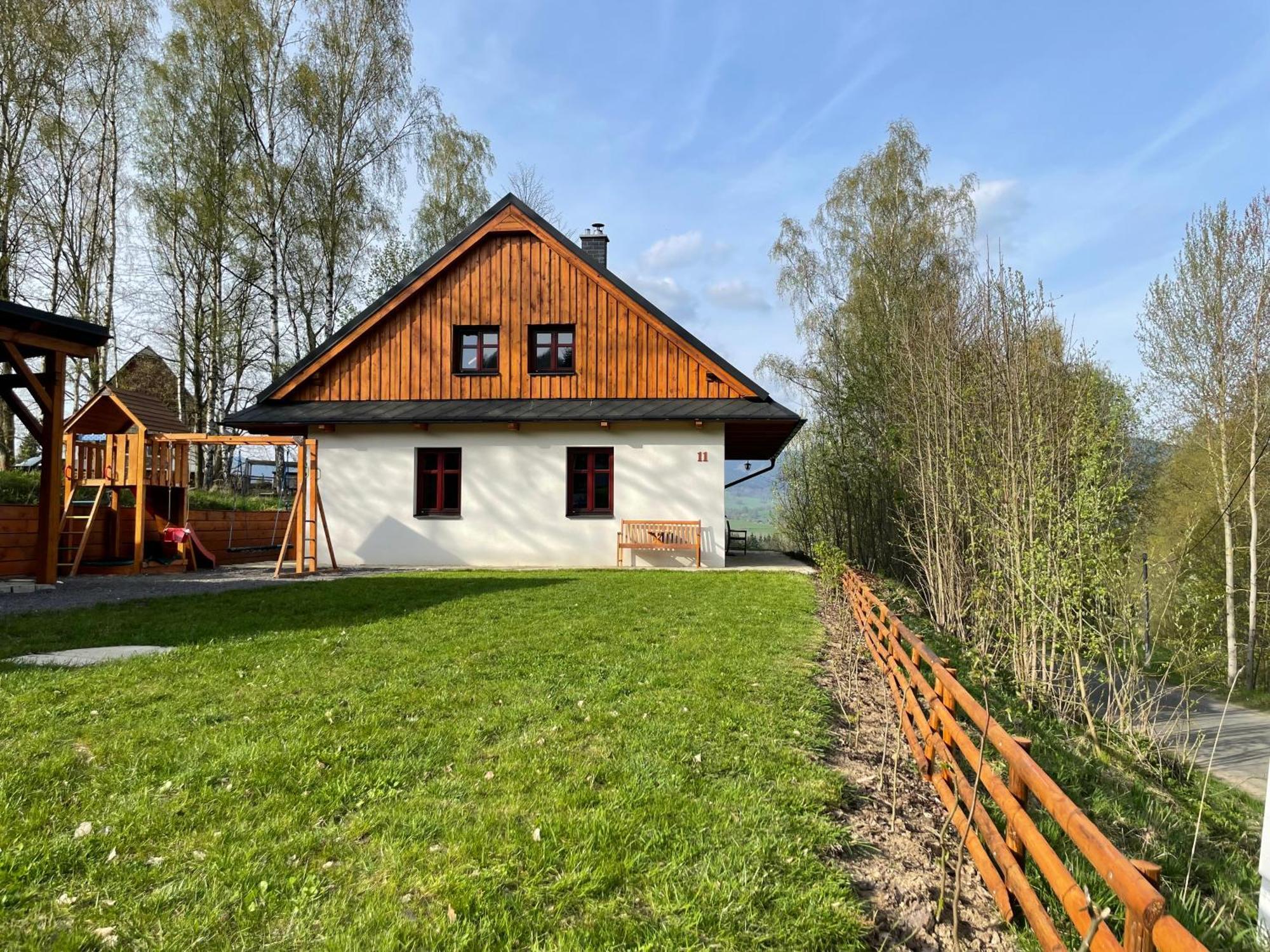 Chata Goldenbach Malá Morava Buitenkant foto